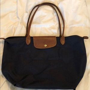 Longchamp Navy bag USED